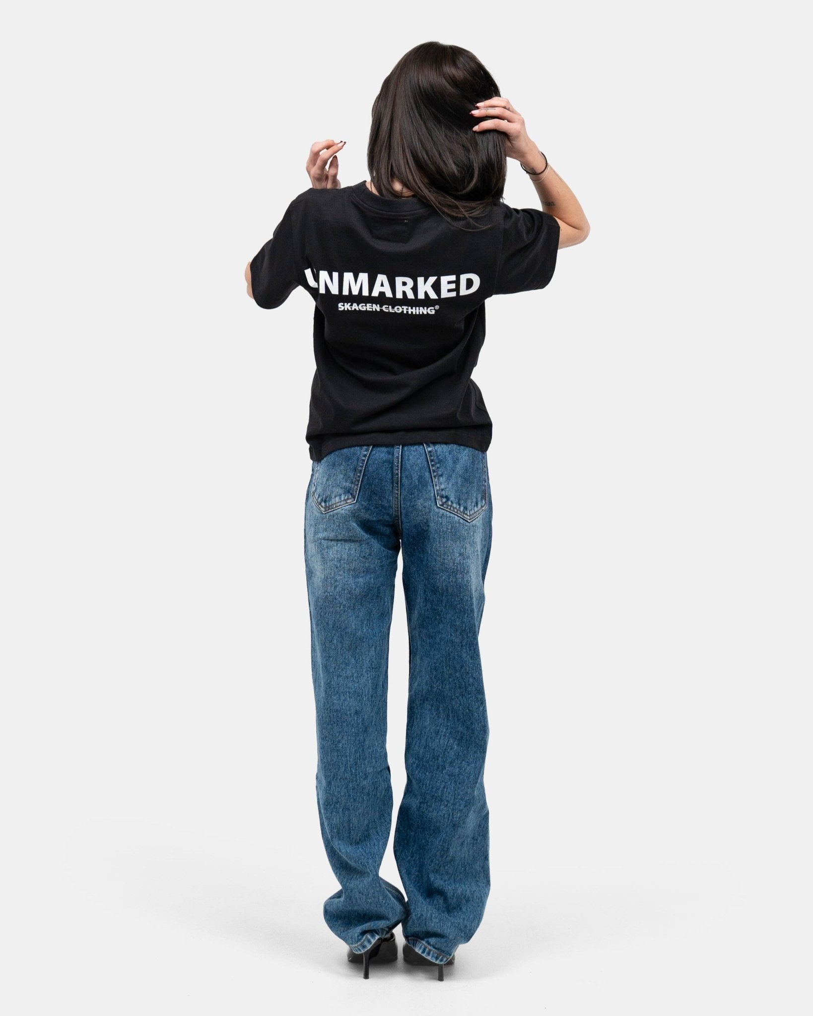 UNMARKED T-shirt Black | Skagen - clothing.dk